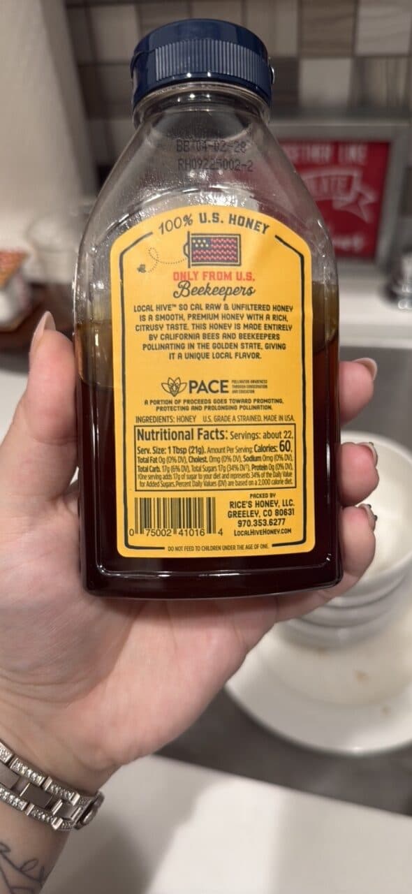 Local Hive Raw & Unfiltered Local Hive So Cal Honey packshot