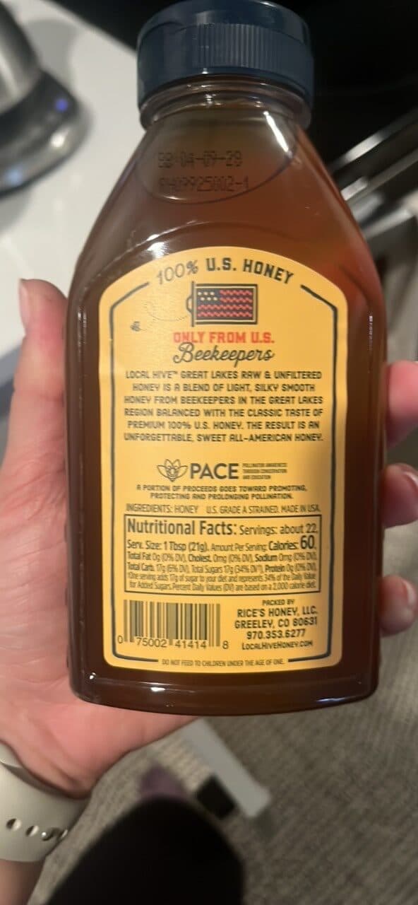 Local Hive Great Lakes Honey Blend packshot