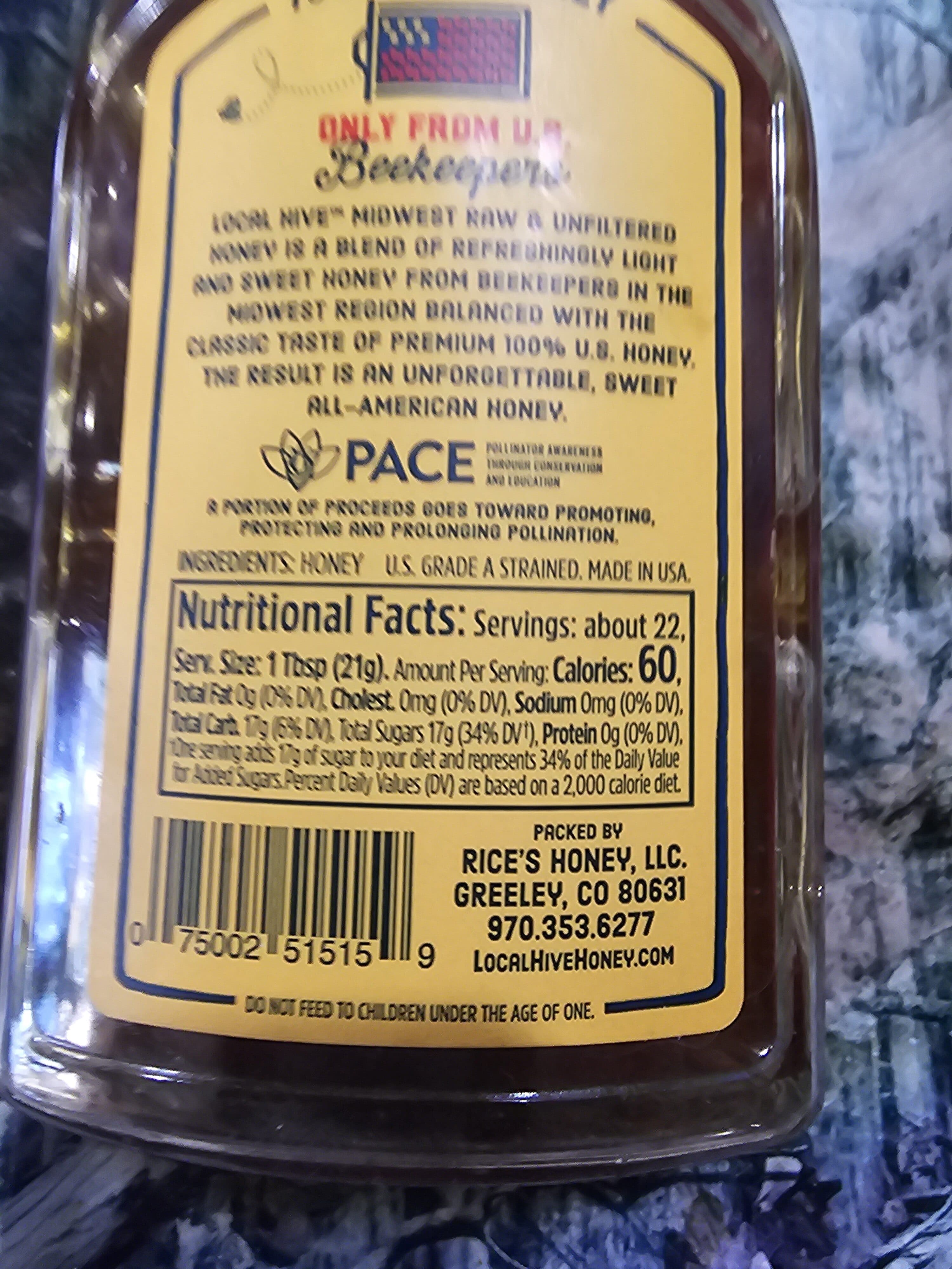 Local Hive Midwest Honey Blend packshot