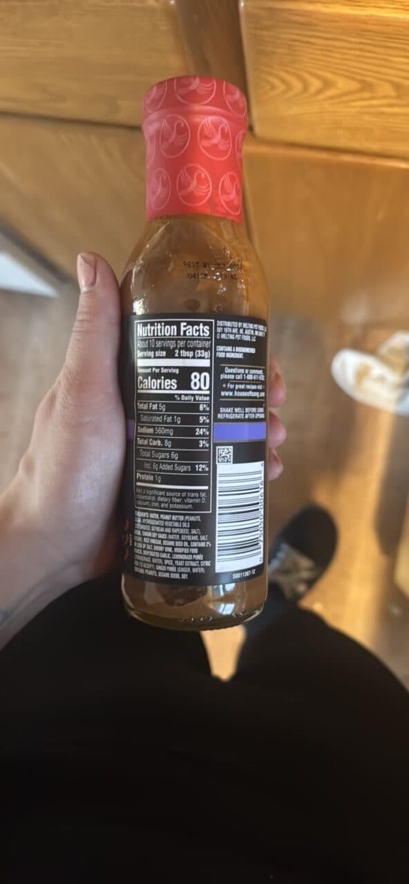 HOUSE OF Tsang Bangkok Peanut Sauce packshot