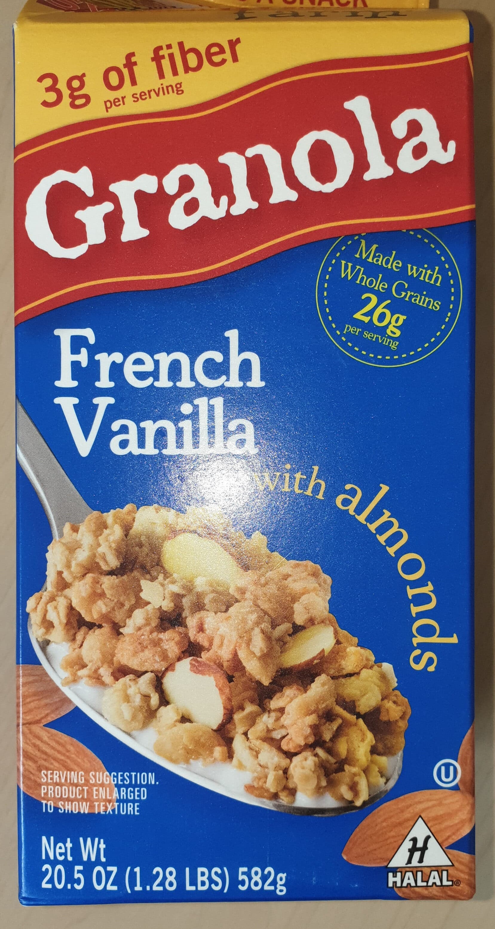 Sweet Home Farm Granola French Vanilla With Almonds packshot