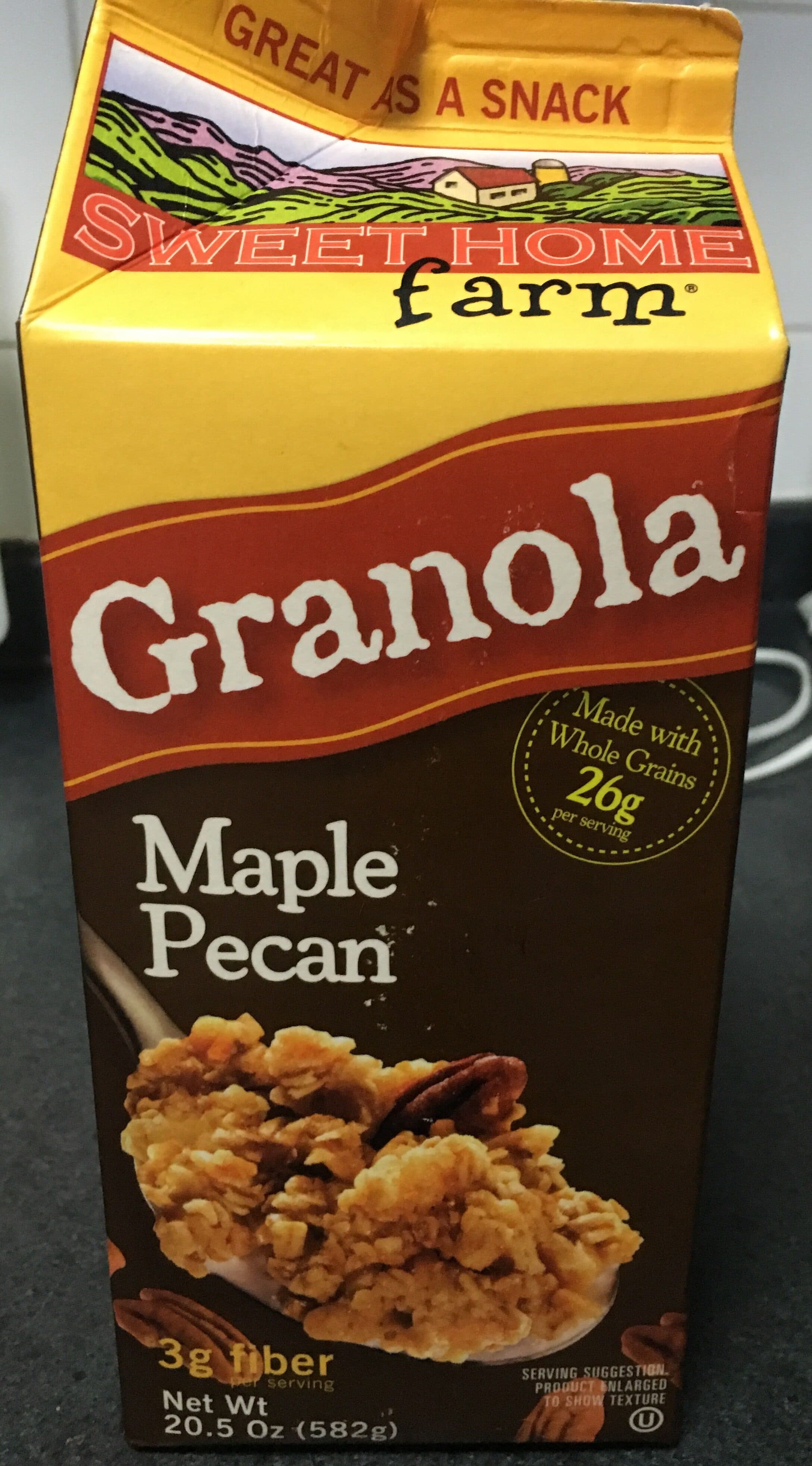 Sweet Home Farm Granola Maple Pecan With Real Maple Syrup packshot