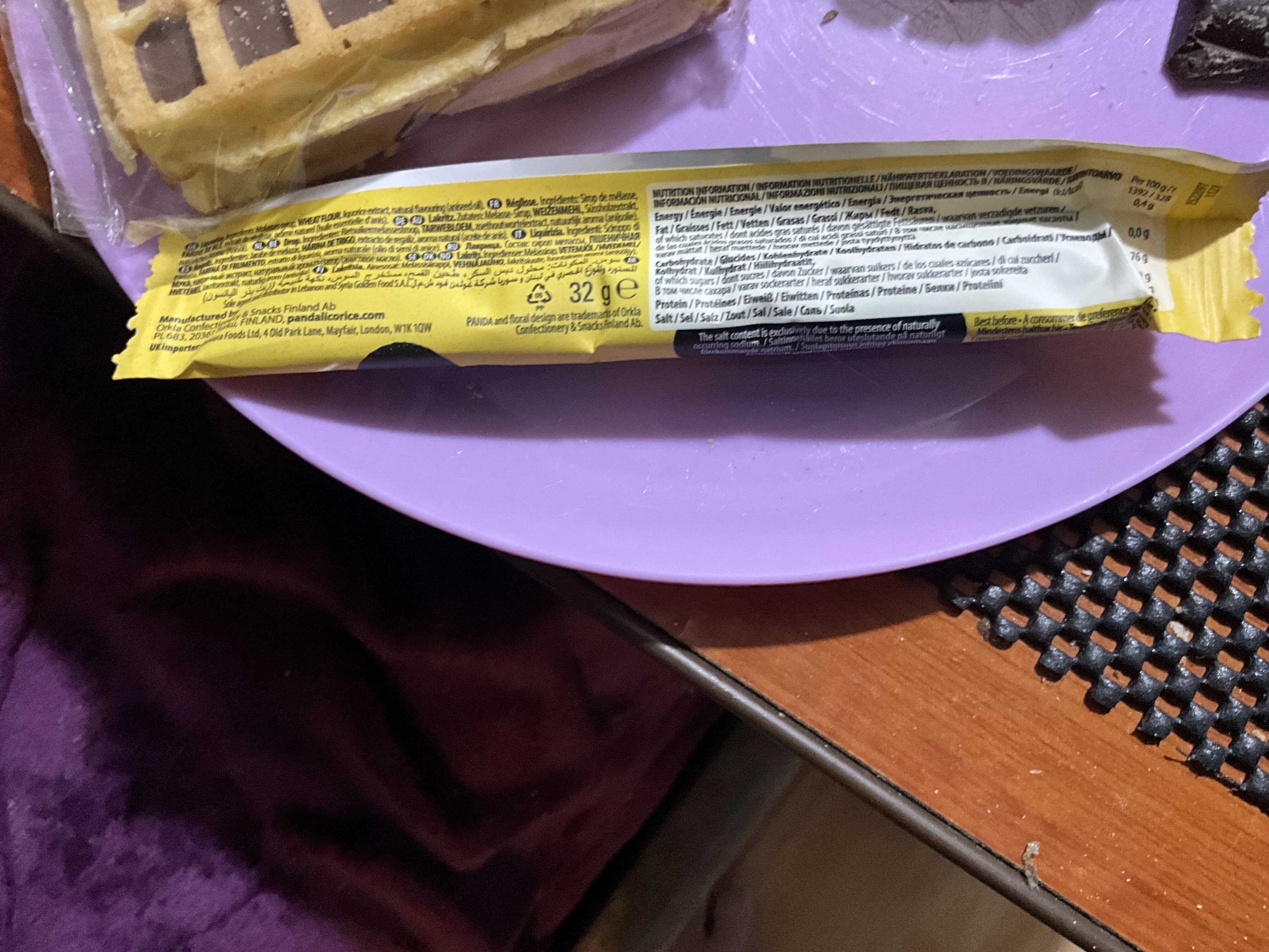 panda Panda Liquorice packshot