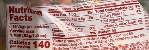Martin's Potato Rolls packshot