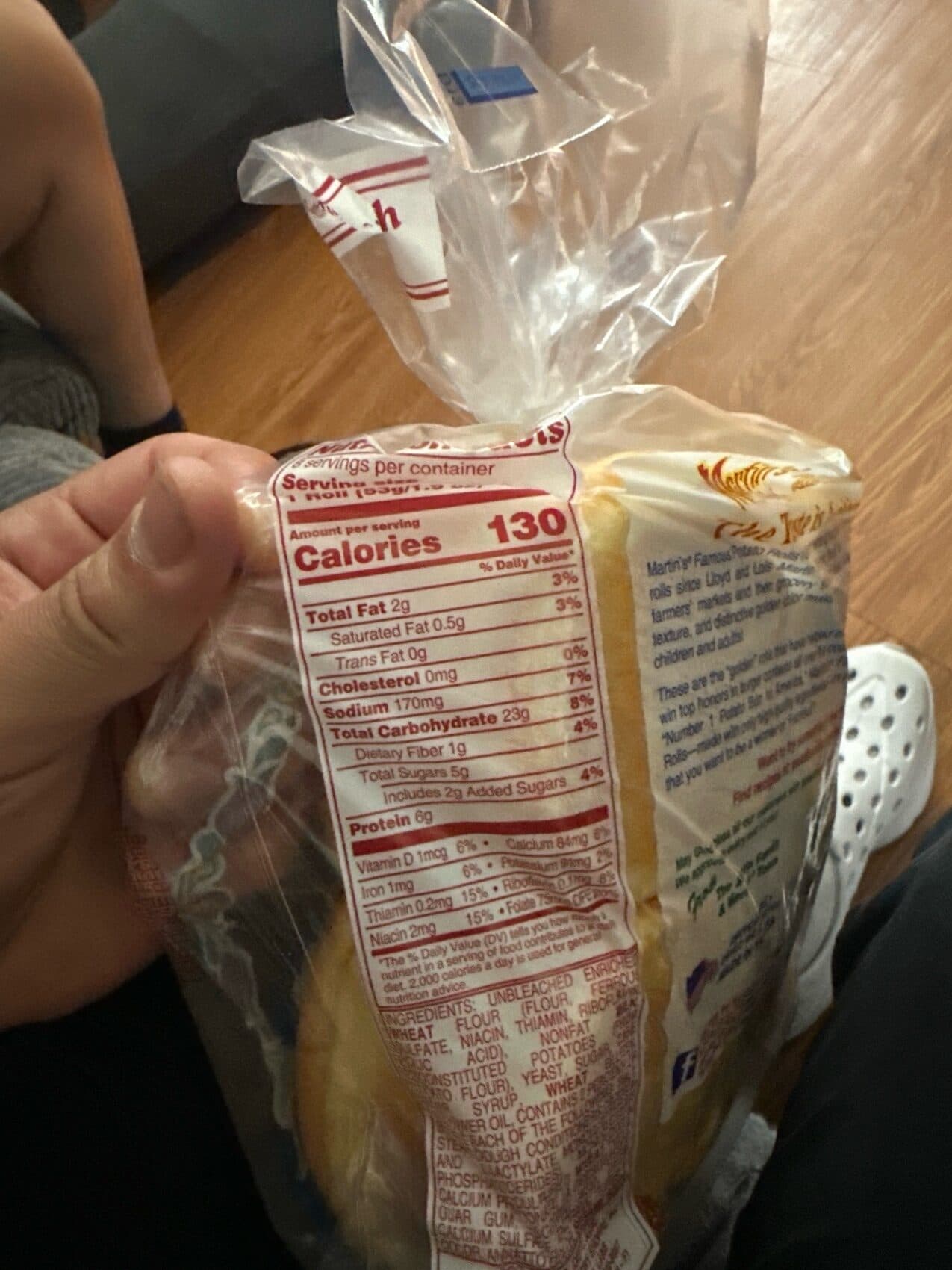 Martin's Potato Rolls packshot