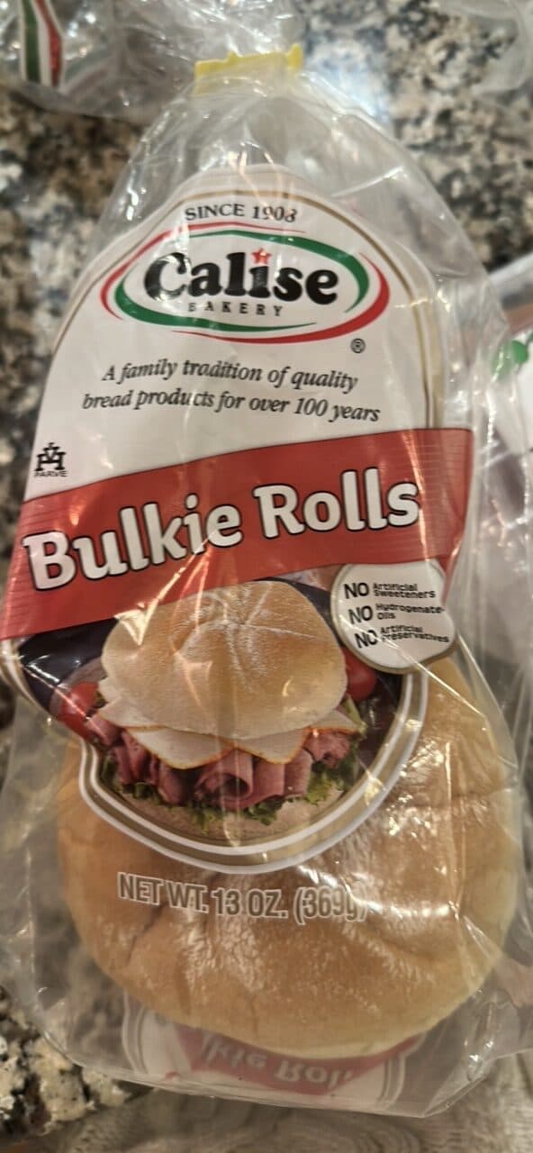 Calise Bakery Bulkie Rolls packshot