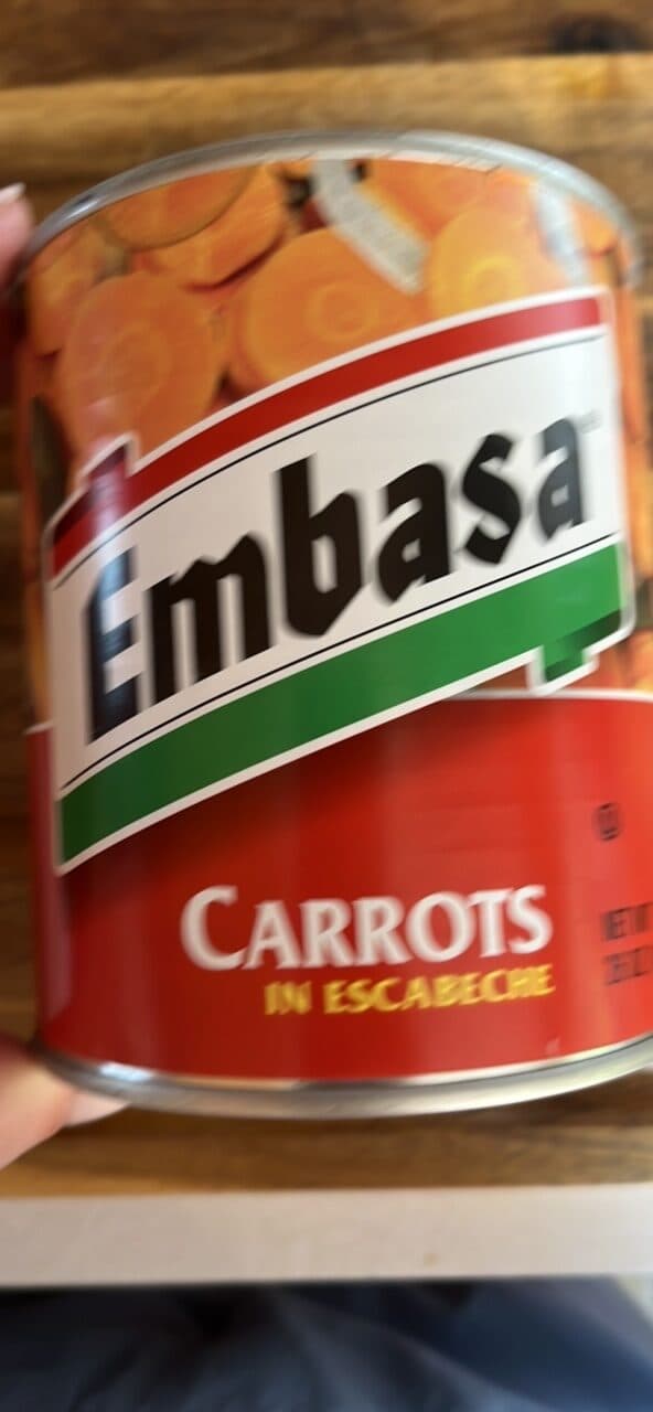 Embasa Carrots in Escabeche packshot