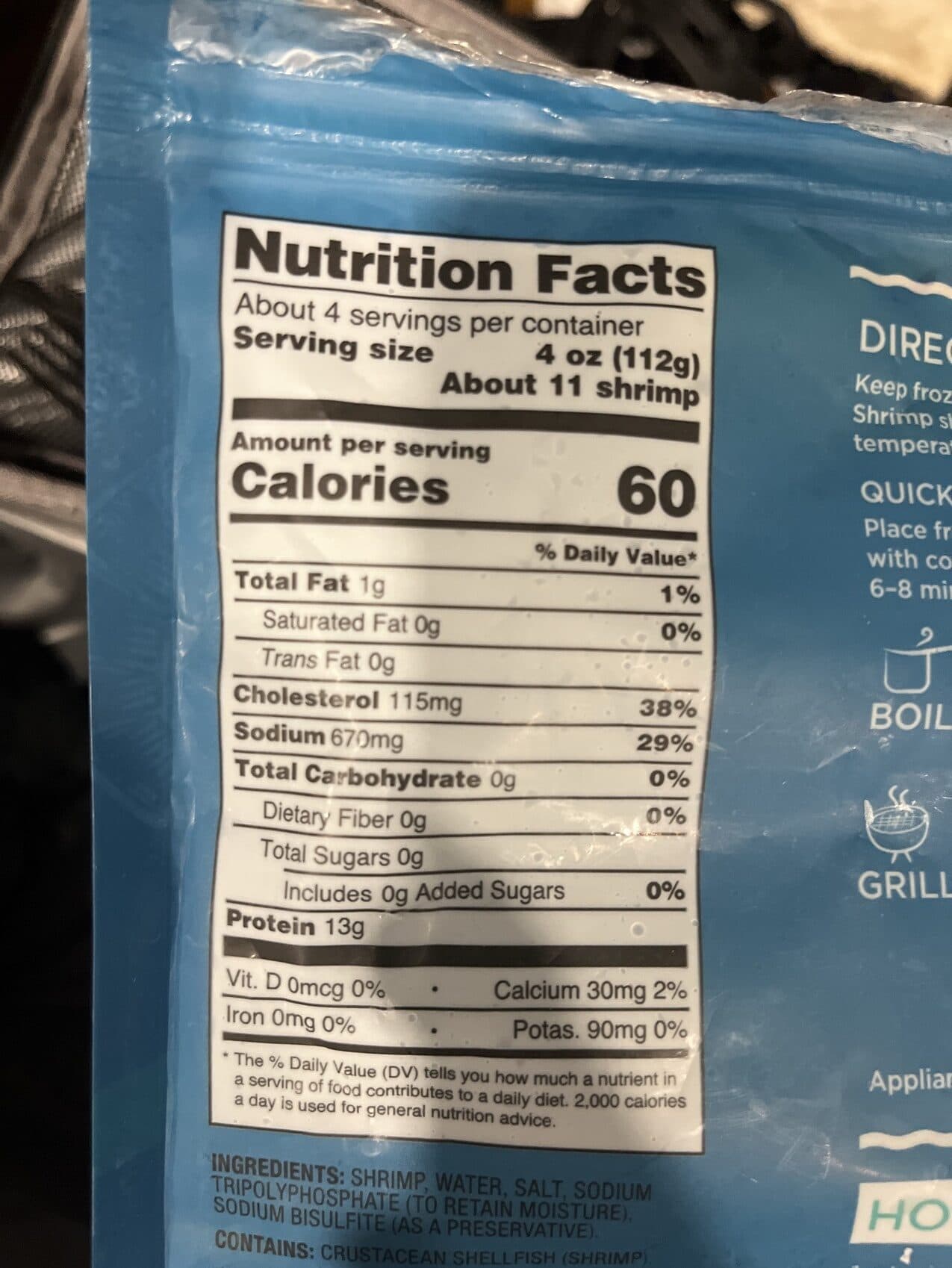 Sea Best Raw Shrimp packshot