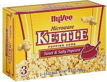 Hy-Vee Kettle Corn Sweet & Salty Popcorn packshot