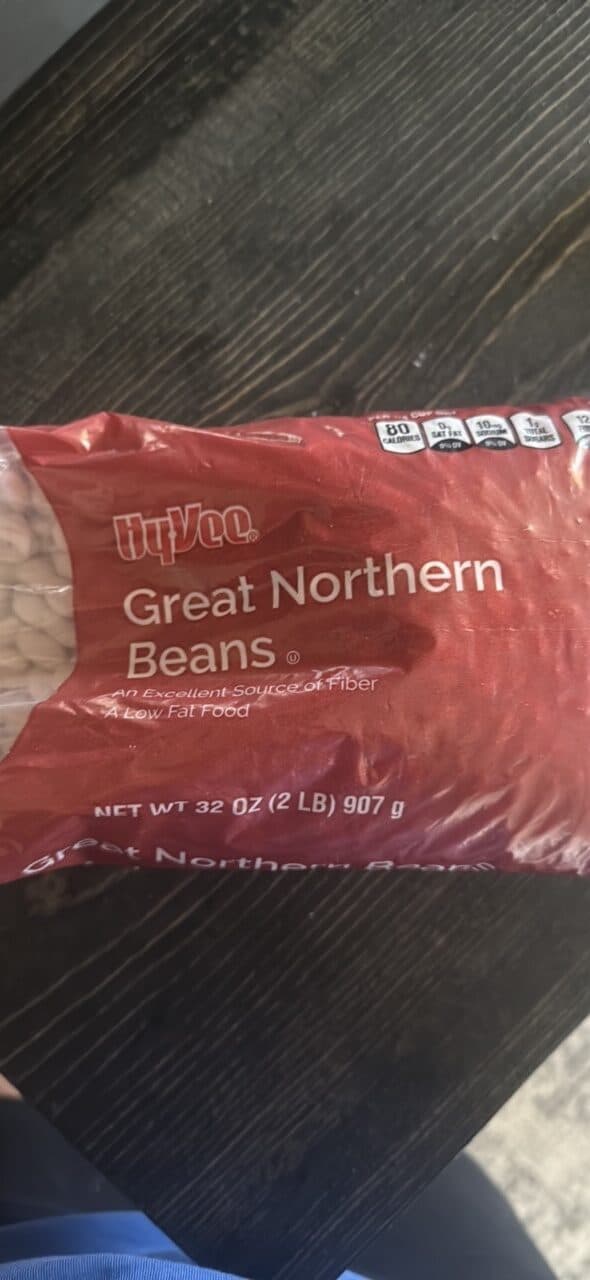 HyVee Great Northern Beans packshot