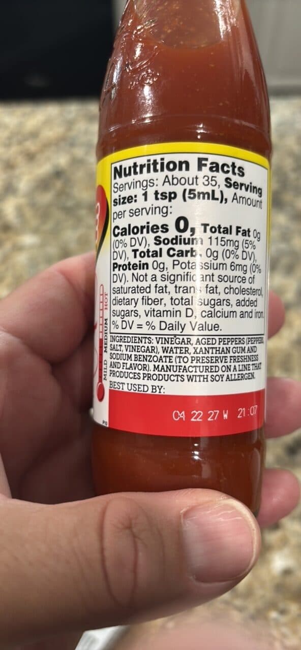 Texas Pete Original Hot Sauce packshot