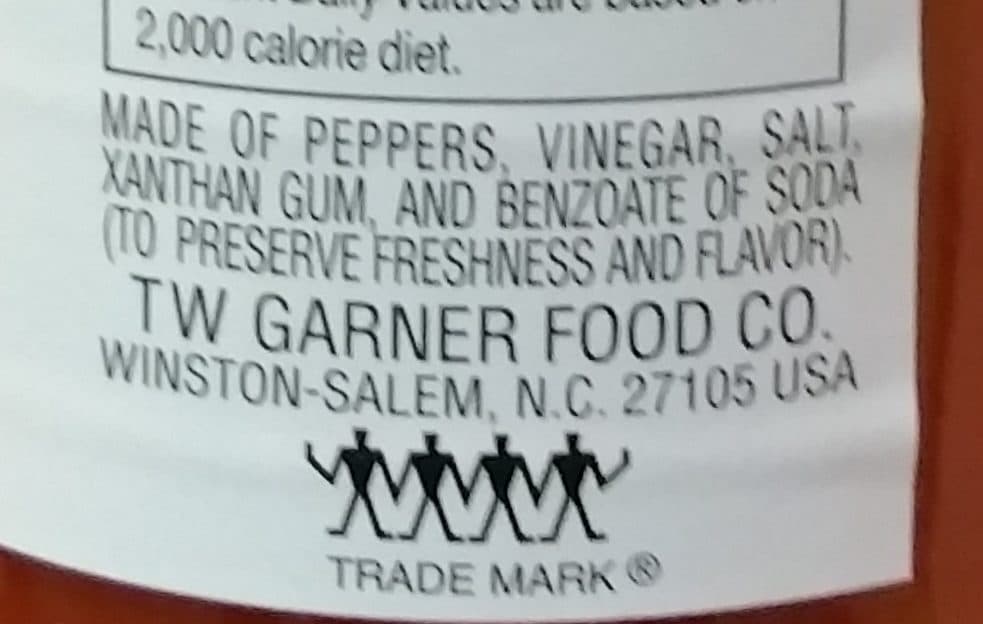 Texas Pete Original Hot Sauce packshot
