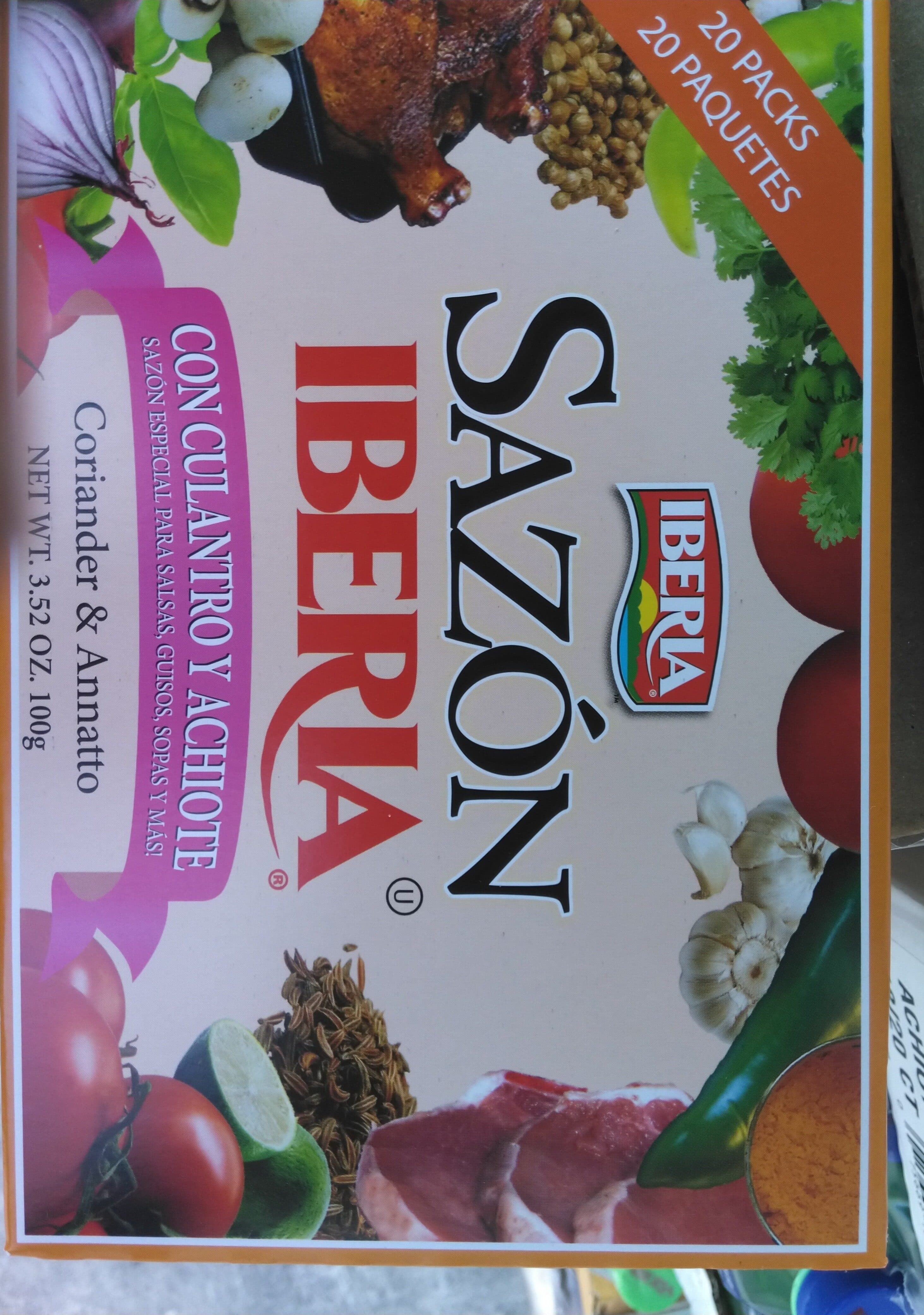 Iberia Sazon packshot