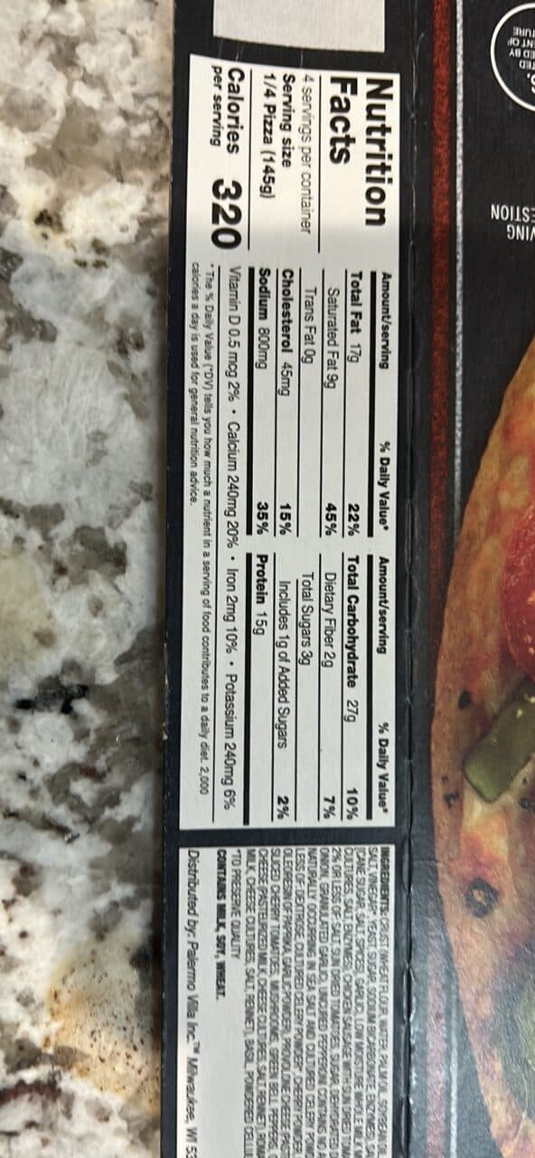Urban Pie Pizza Co. Uncured Pepperoni & Sliced Chicken Sausage Pizza packshot