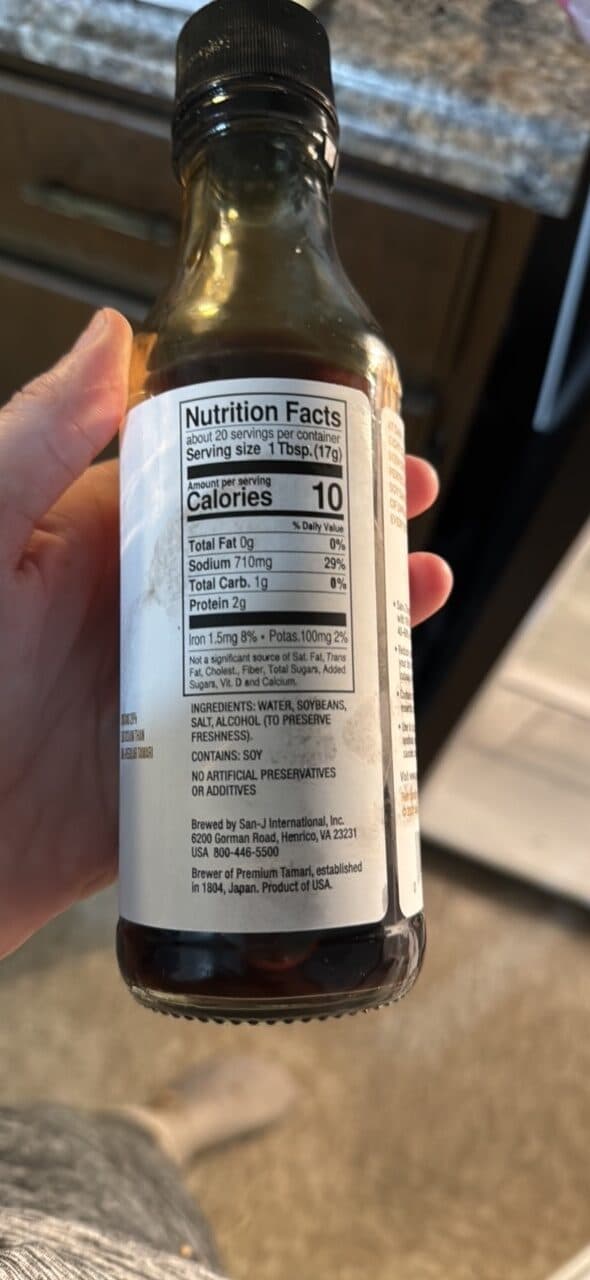 San-J Tamari Brewed Soy Sauce packshot