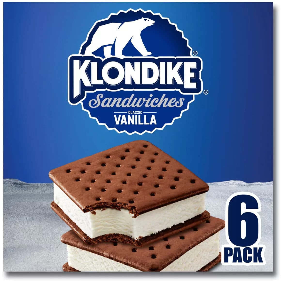 Klondike Klondike Sandwiches Classic Vanilla packshot