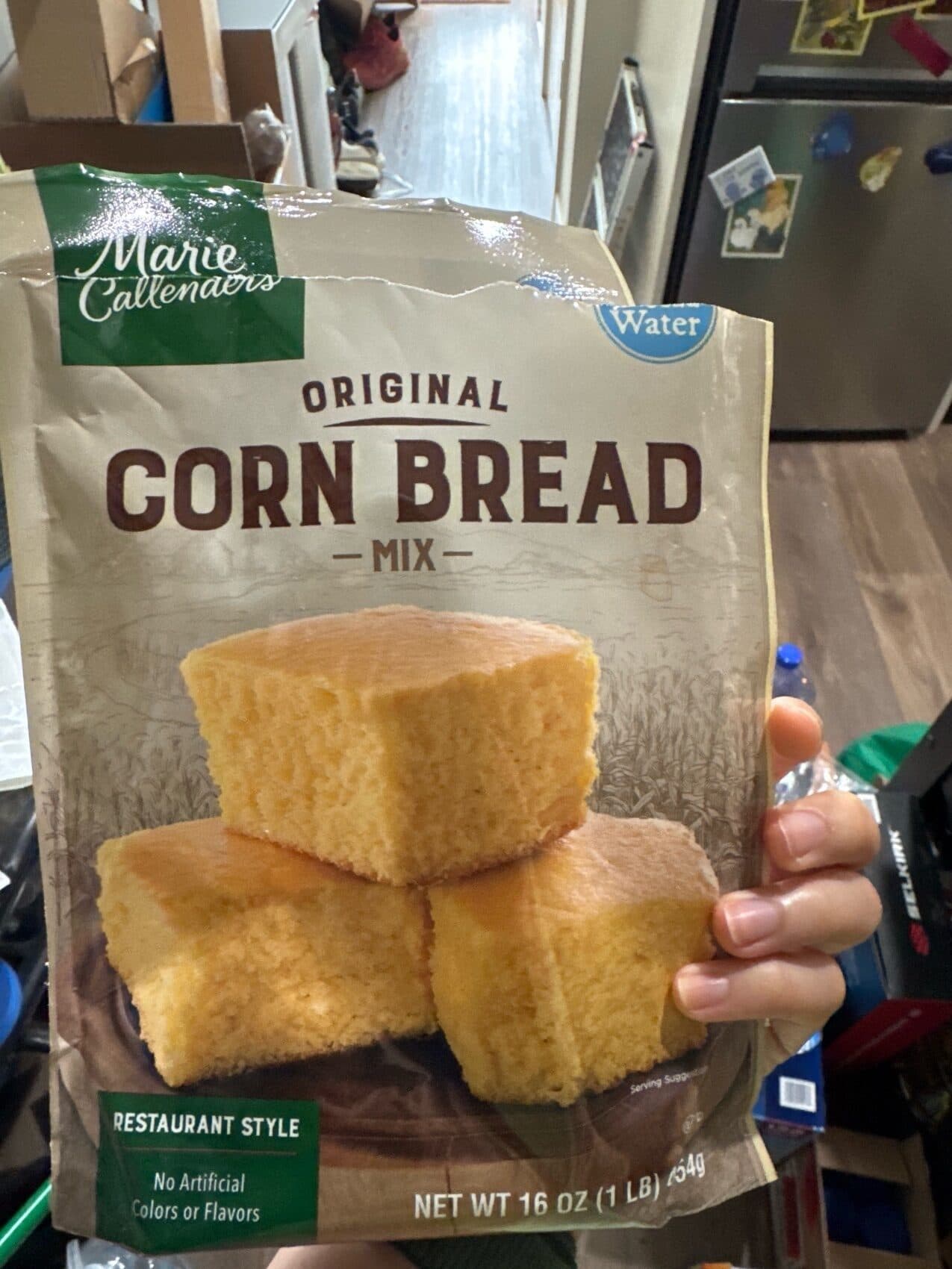 Marie calenders Corn Bread packshot