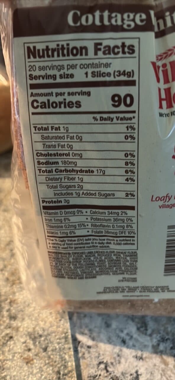 Village Hearth Cottage White Bread packshot