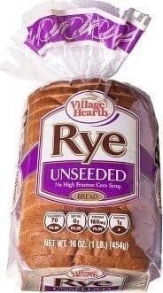 Village Hearth Rye Bread Pumpernickel packshot