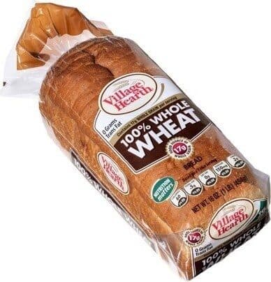 Village Hearth 100% Whole Wheat Bread packshot