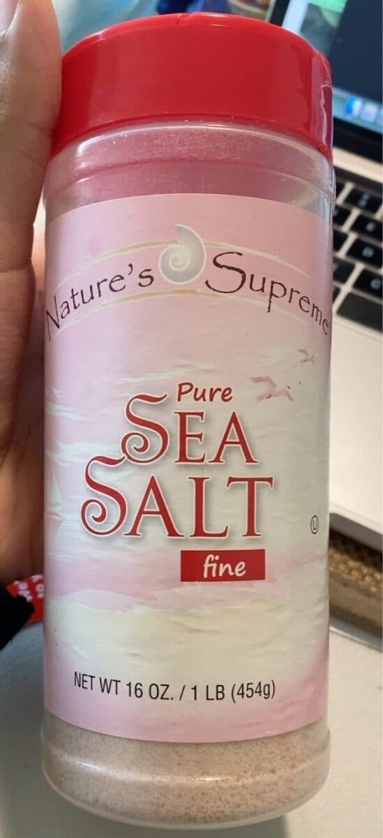Gel Spice Co. Inc Pure sea salt packshot