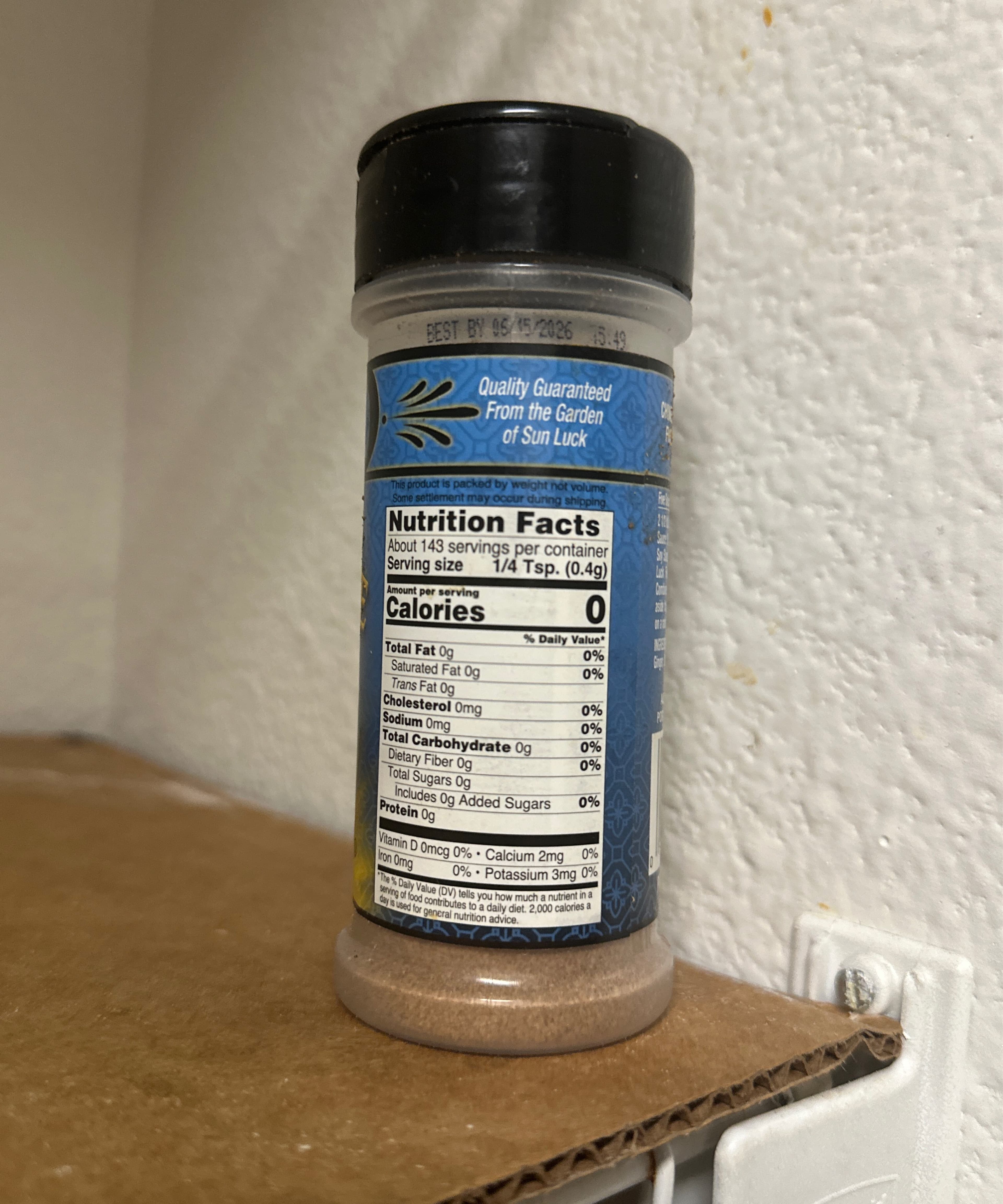 Sun Luck Chinese Style Five spice packshot