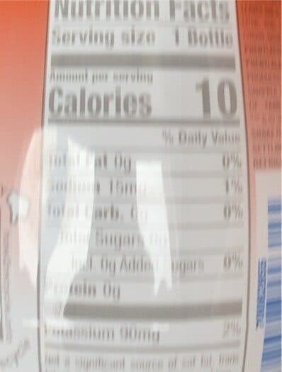 Snapple Zero sugar Snapple tea packshot
