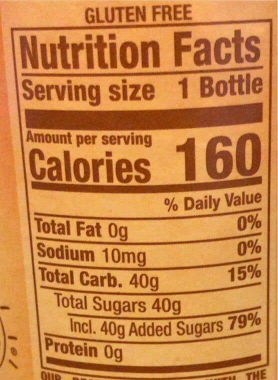 Snapple All Natural Tea, Peach packshot