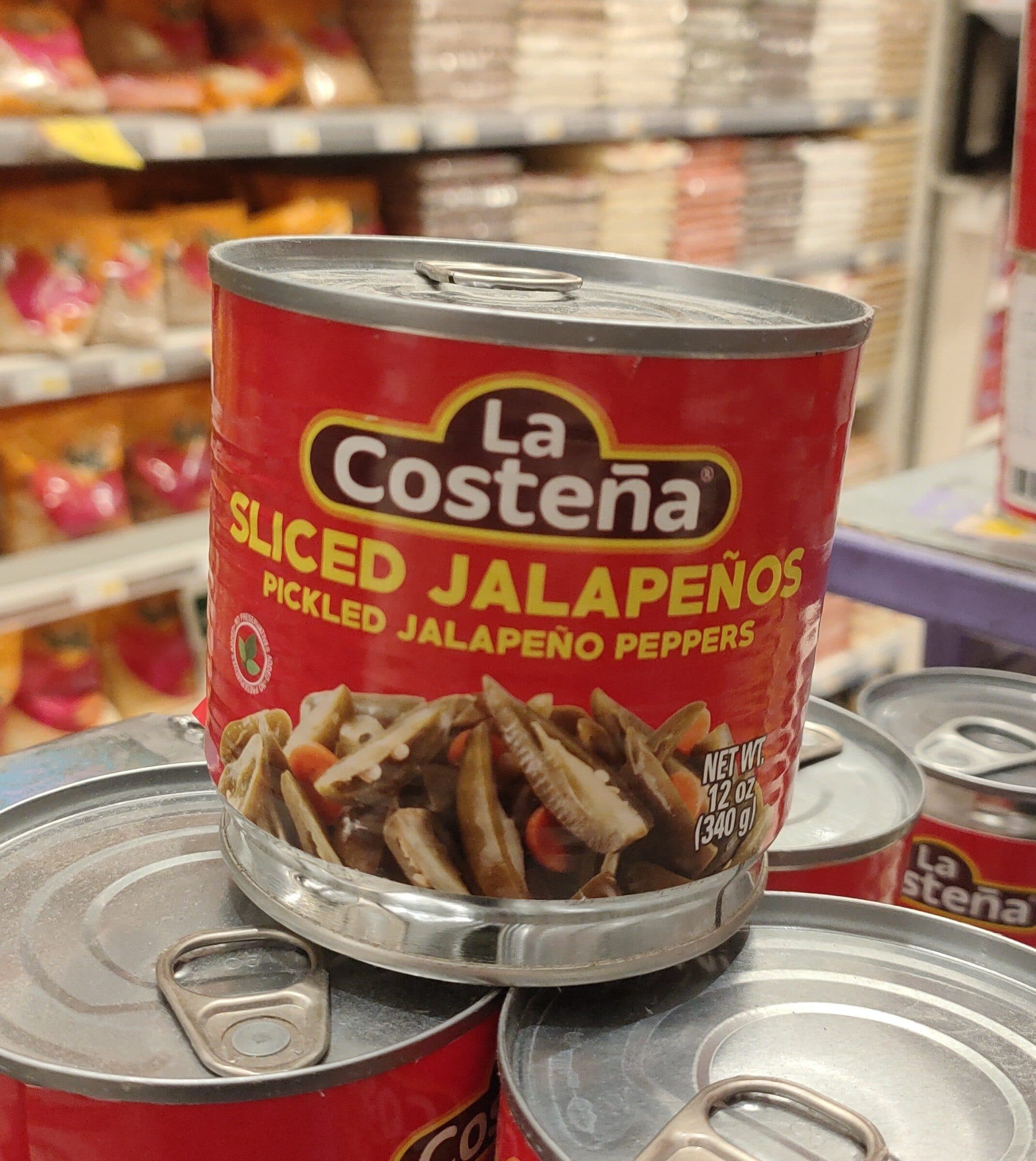 La Costeña Sliced Jalapeños packshot