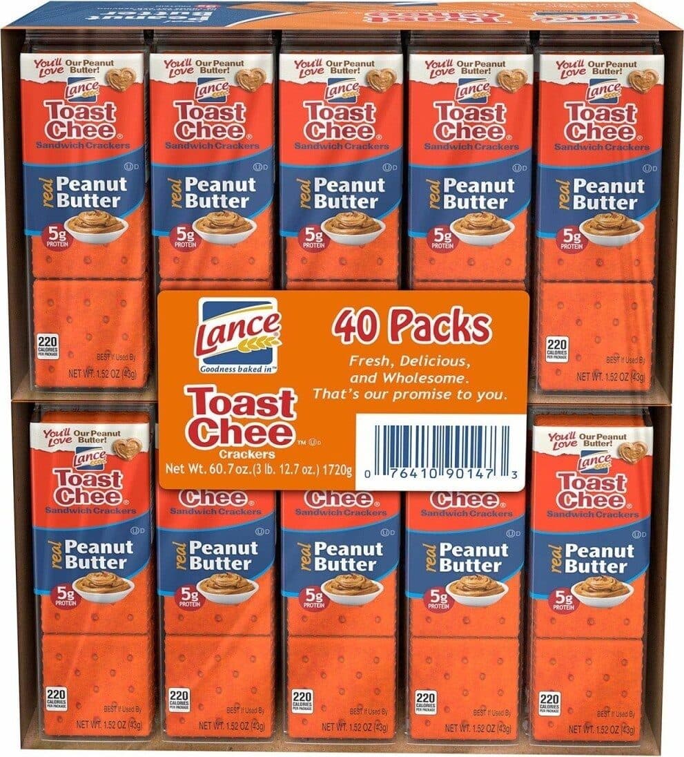 Lance Lance nekot sandwich cookies peanut butter packshot