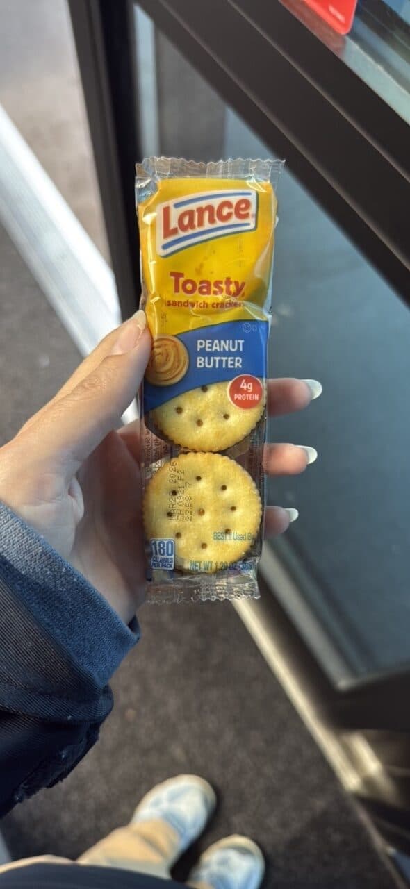 Lance Toasty sandwich crackers Peanut Butter packshot