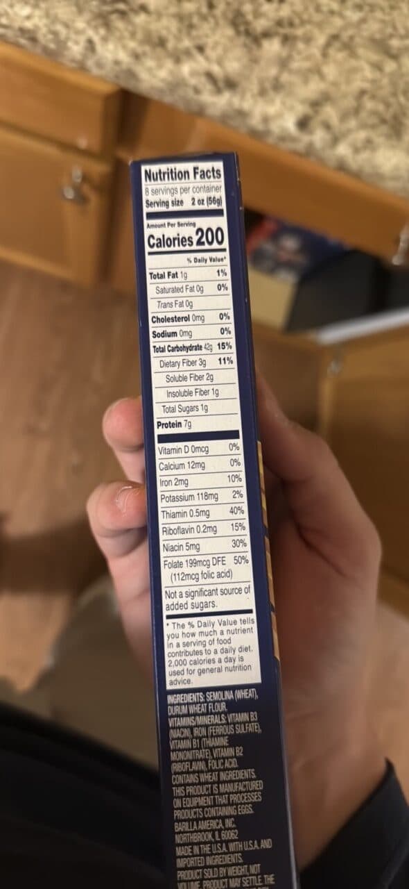 Barilla LINGUINE packshot
