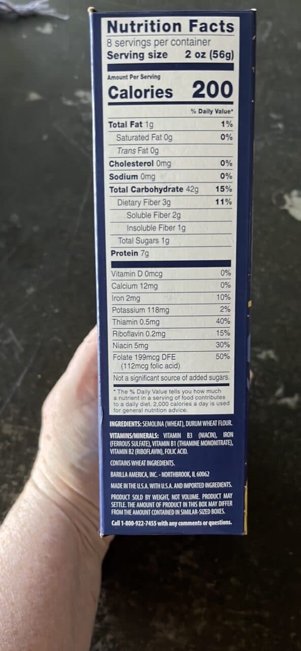 Barilla Mostaccioli packshot