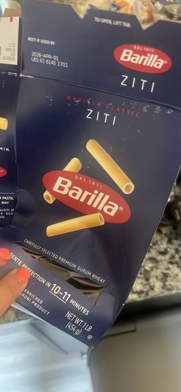 Barilla ZITI packshot