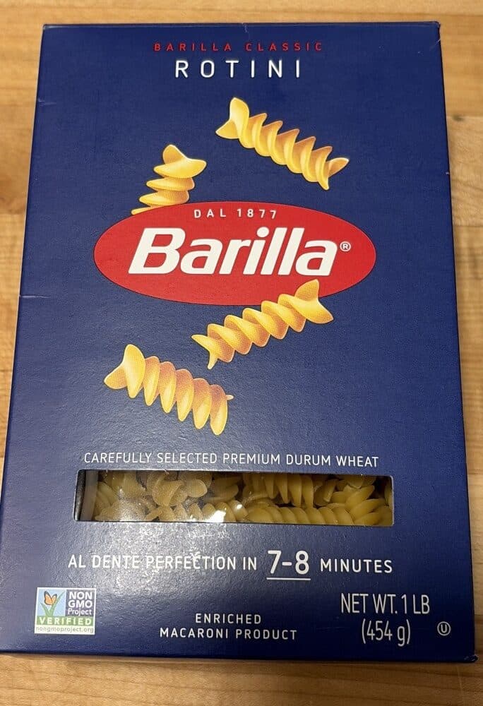 Barilla Rotini packshot