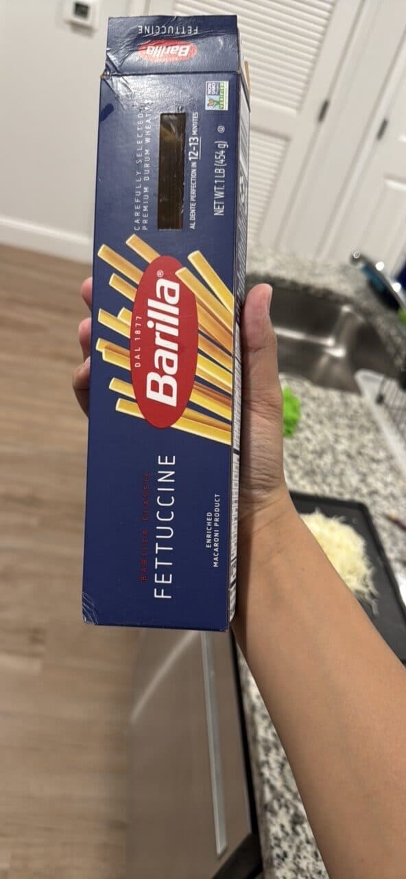 Barilla Fettuccine packshot