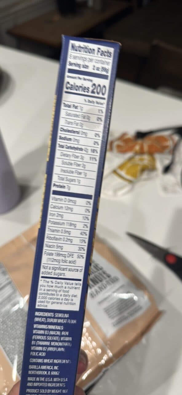Barilla Spaghetti packshot