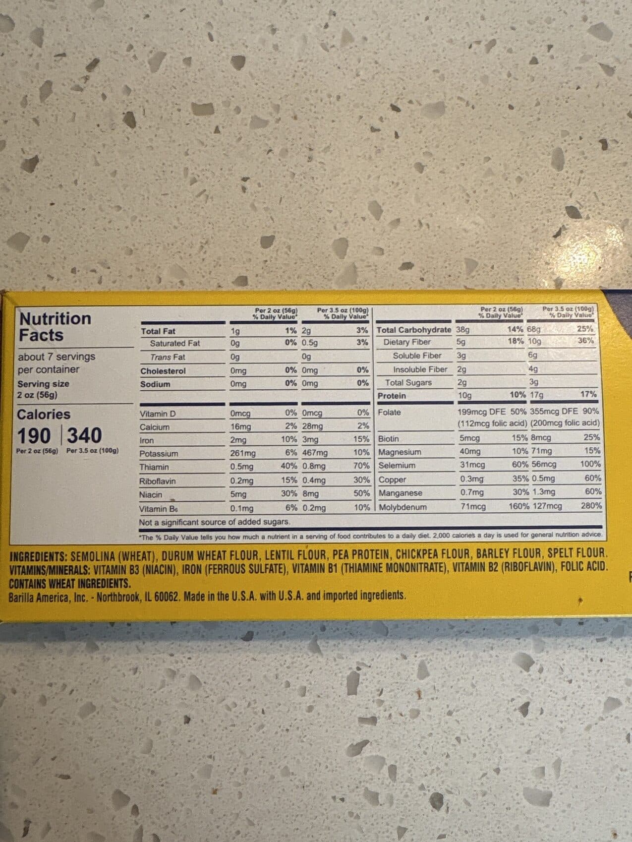 Barilla SPAGHETTI packshot