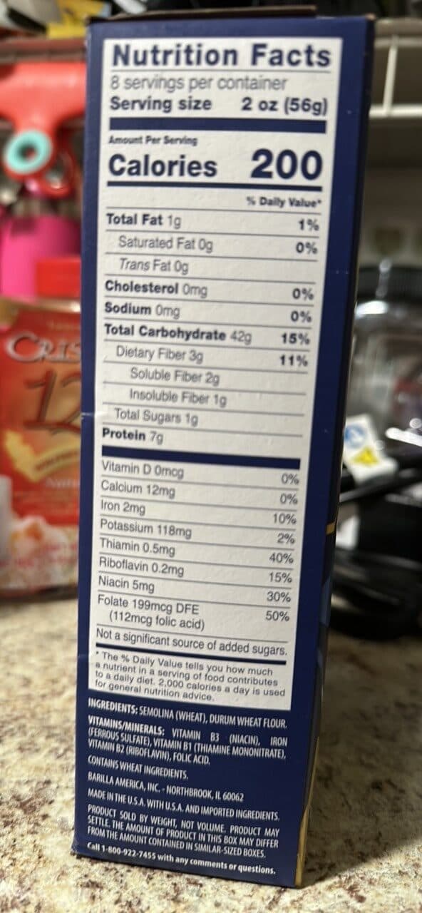 Barilla Mini Penne packshot