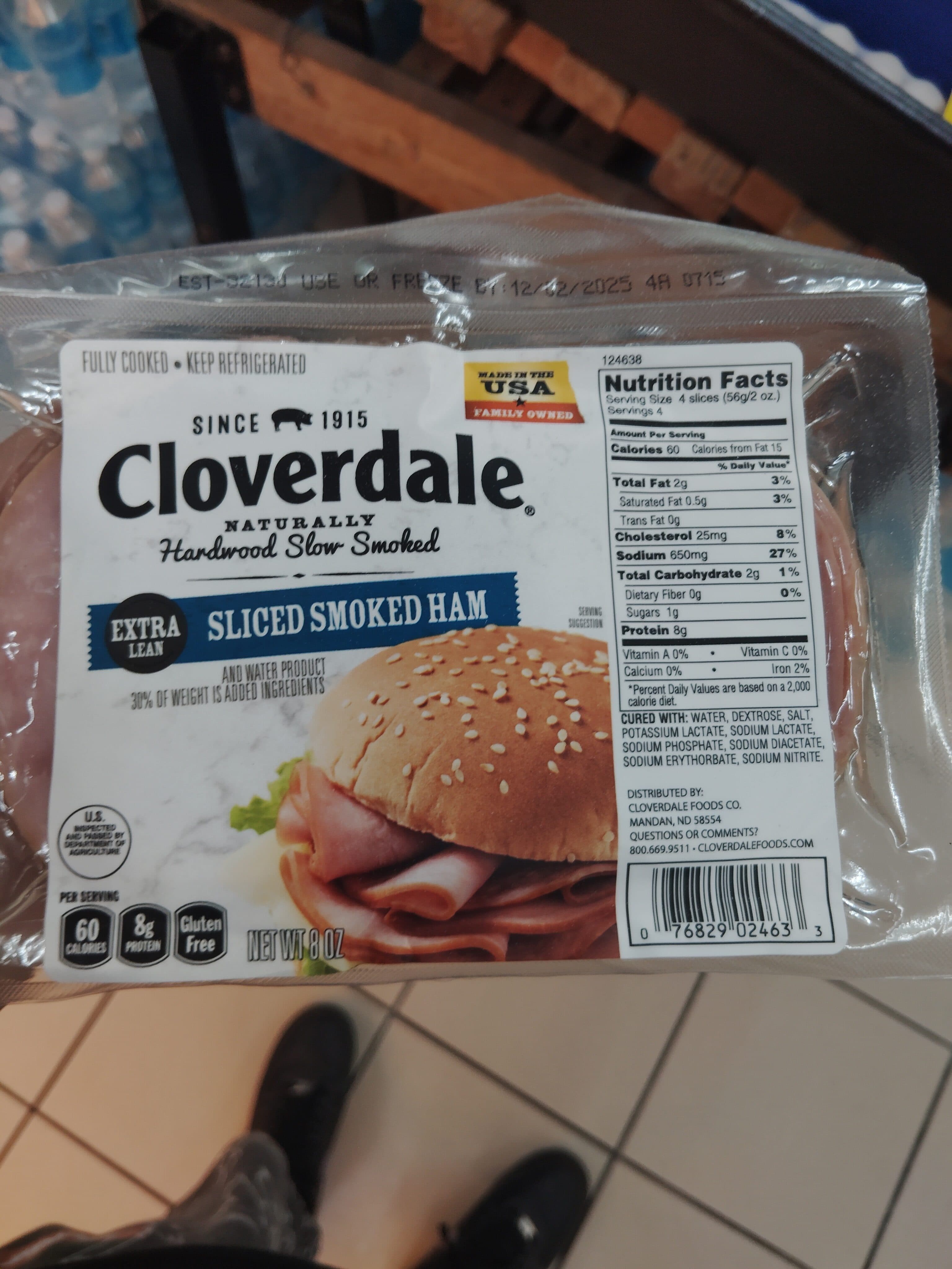 Cloverdale Meats Extra Lean Smoked Ham packshot
