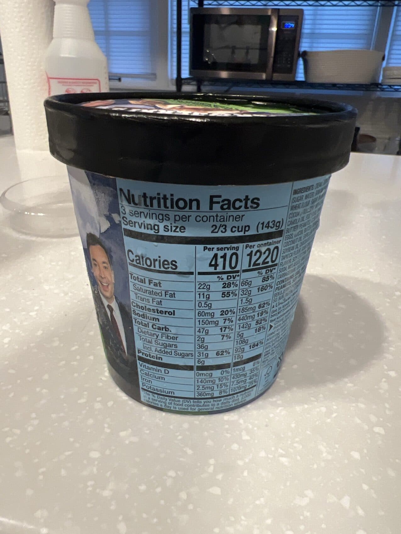 Ben & Jerry's The Tonight Dough packshot