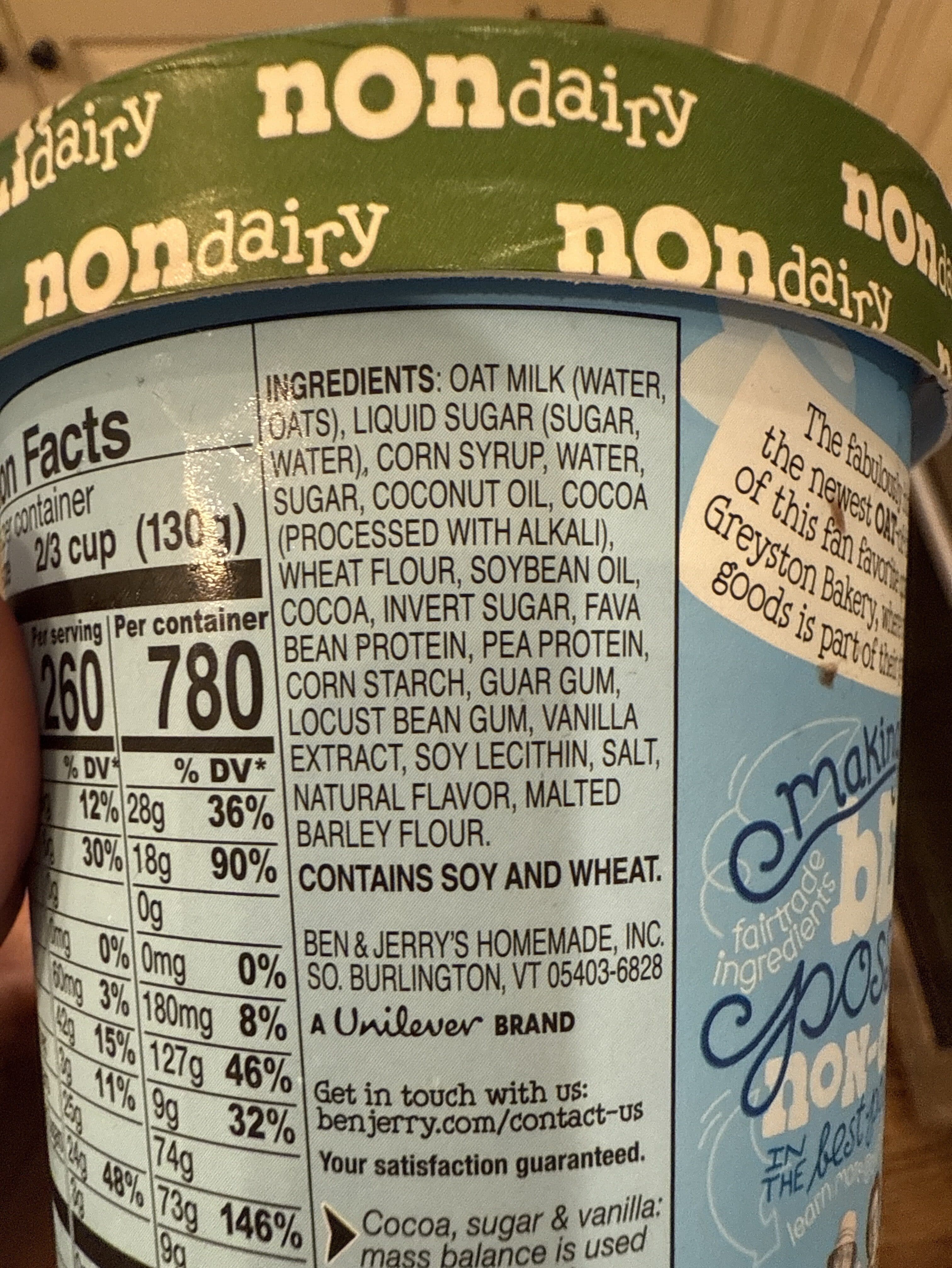 Ben & Jerry's Chocolate Fudge Brownie packshot