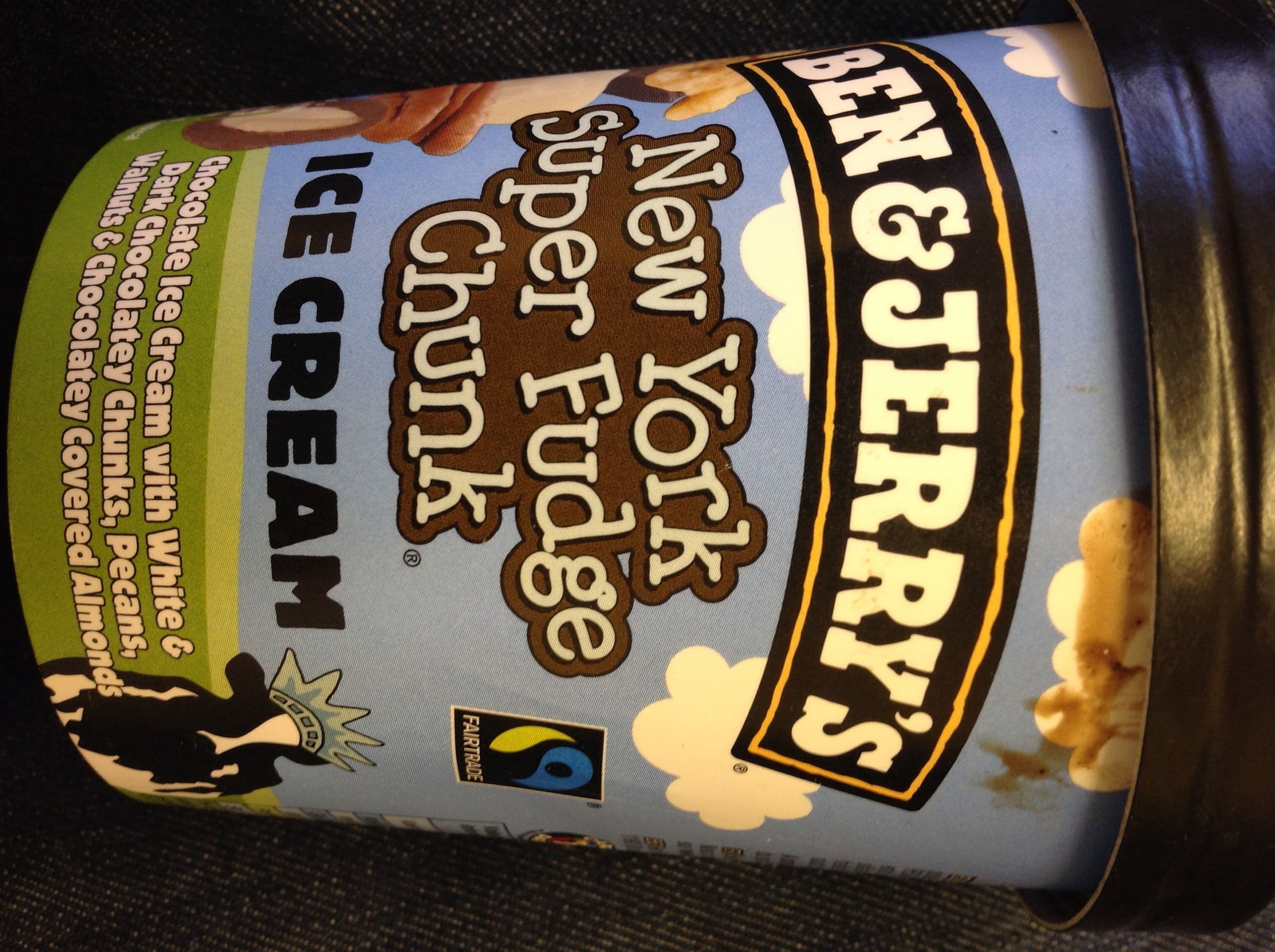 Ben & Jerry's New York Super Fudge Chunk Ice Cream packshot