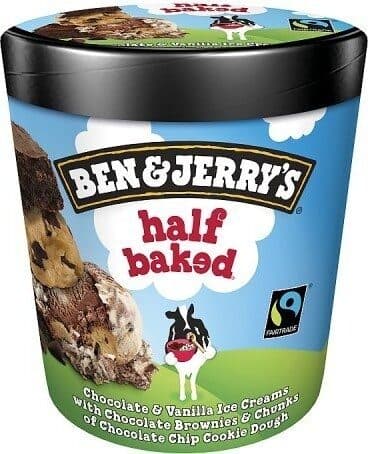 Ben & Jerry's Half Baked packshot