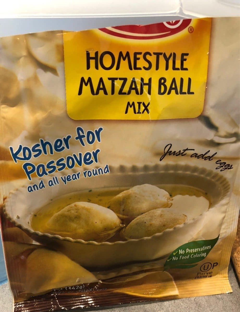 Open Food Facts Homestyle matsa ball mix packshot