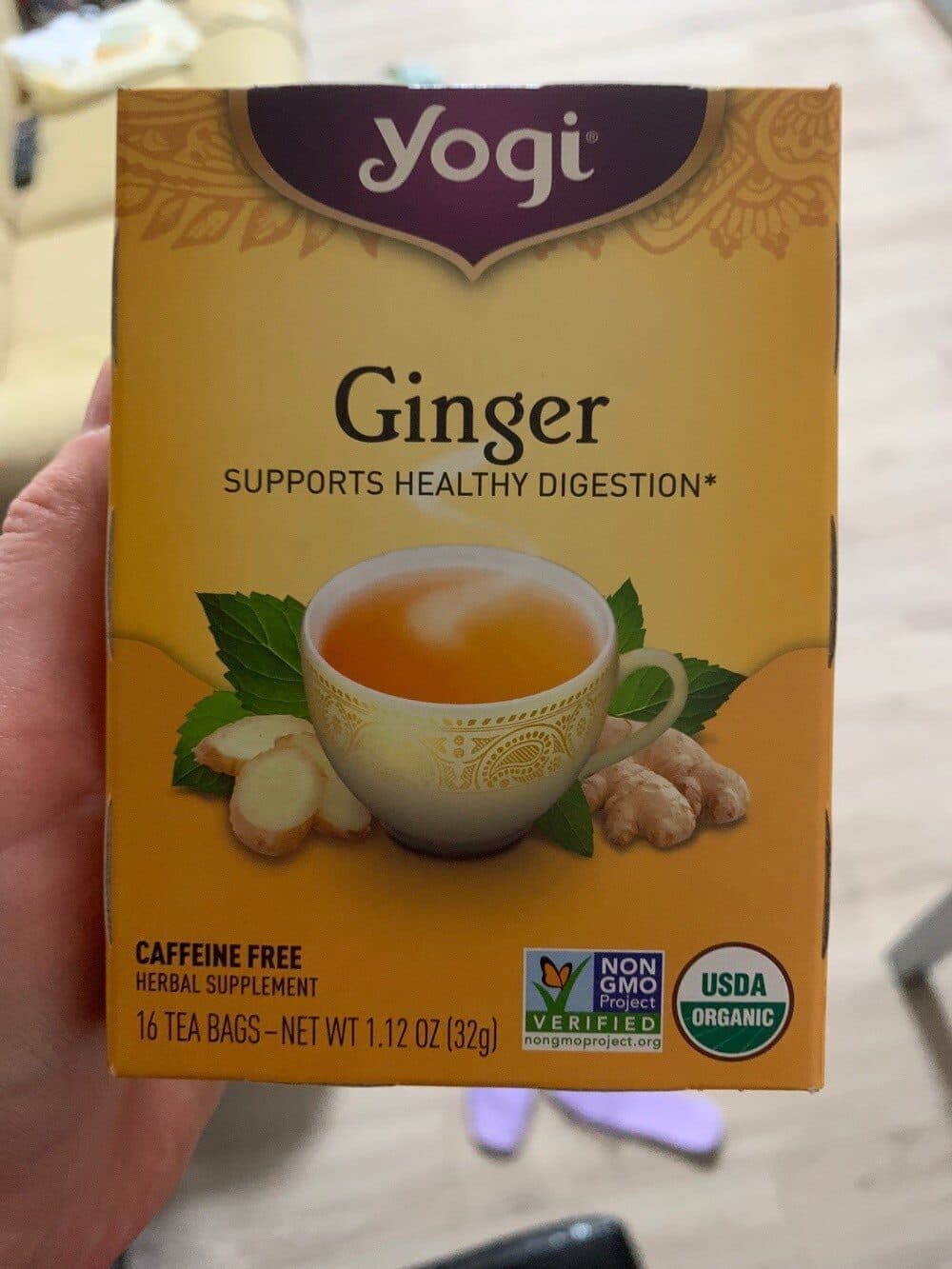 Yogi Ginger Tea packshot