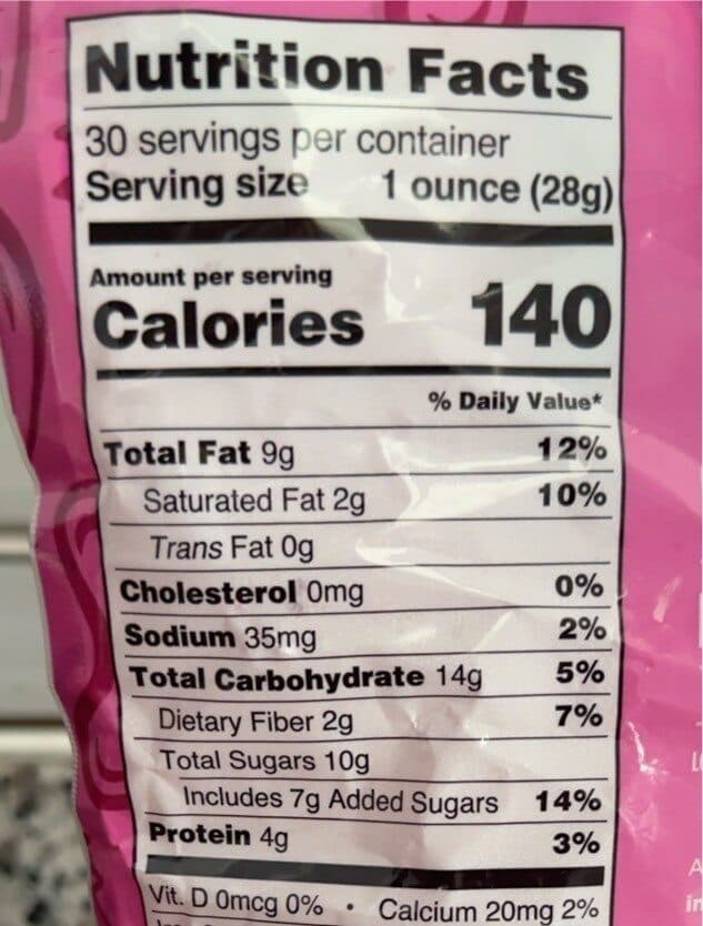 Second Nature Snacks Company Wholesome Medley packshot