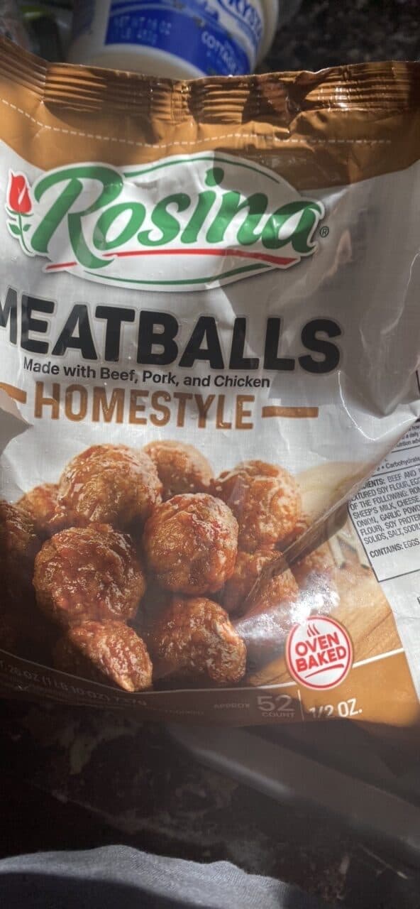 Rosina MEATBALLS HOMESTYLE packshot