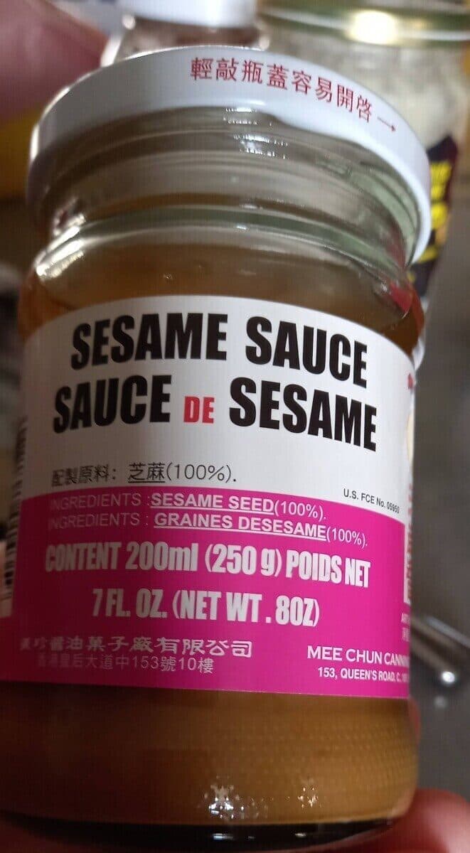 Mee Chun Canning Co. Sauce de sesame packshot