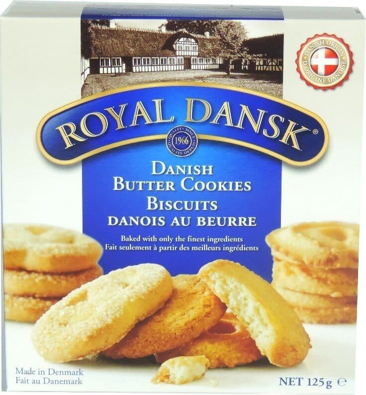 Royal dansk R / Dansk Danish Butter Cookies PS packshot